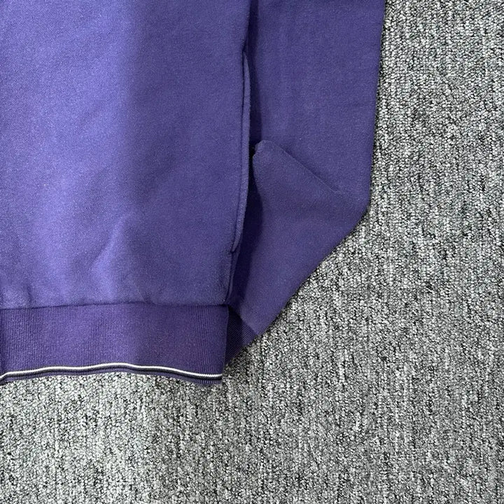 [BUNJANG] Lacoste Purple Old School Hoodie Zip-up / 라코스테 퍼플 올드스쿨 후드집업
