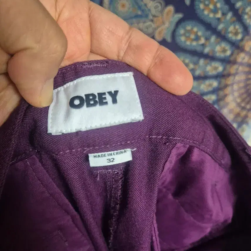 [BUNJANG] Obey Pants 32 / 오베이 팬츠 32