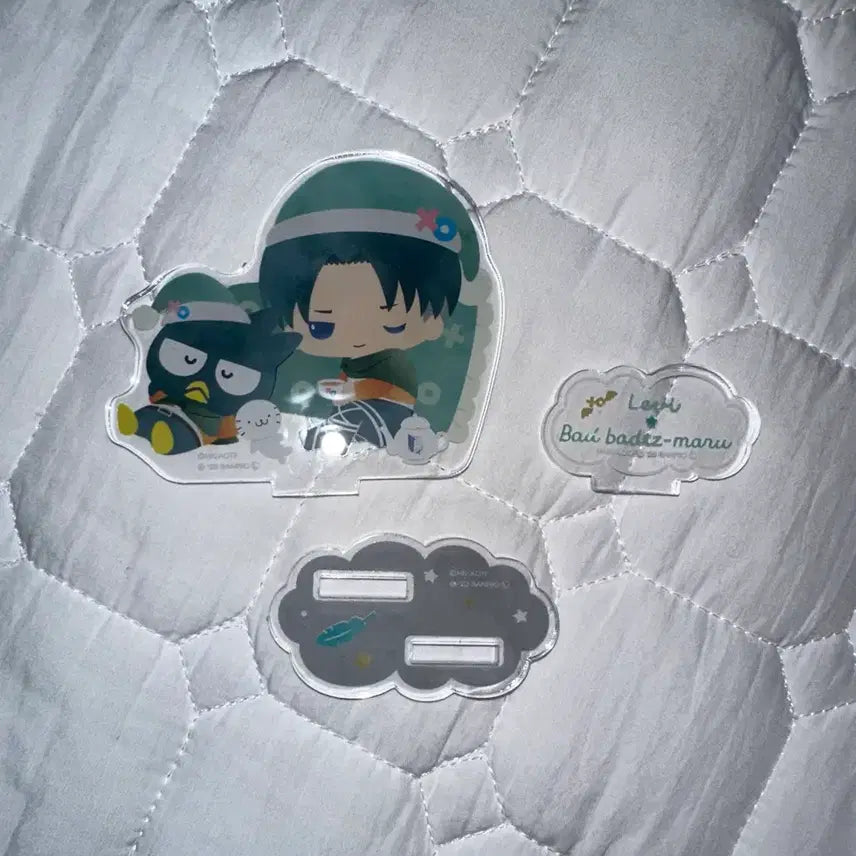 [BUNJANG] Attack on Titan Levi Badtz-Maru Acrylic Stand / 진격의 거인 리바이 배드바츠마루 아크릴 판매