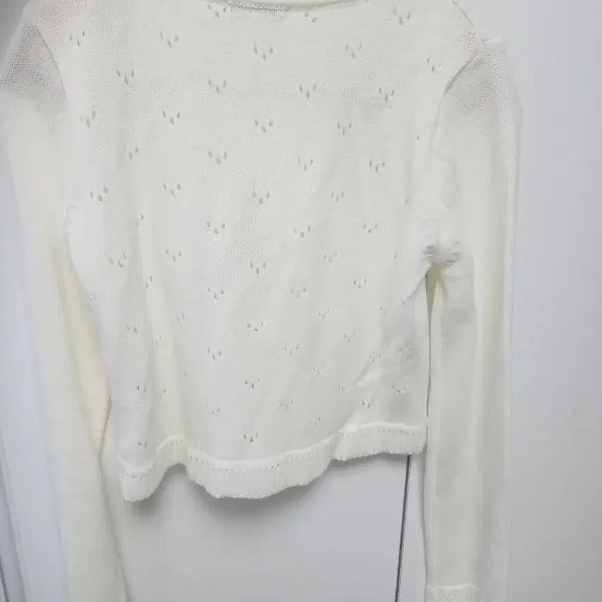 [BUNJANG] Garment Punching Crochet Cardigan / 아미먼트 펀칭 크로쉐 가디건