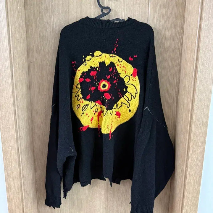 [BUNJANG] Saint Michael CPFM Smile Knit XL / (XL)세인트미카엘 CPFM 스마일니트 팝니다