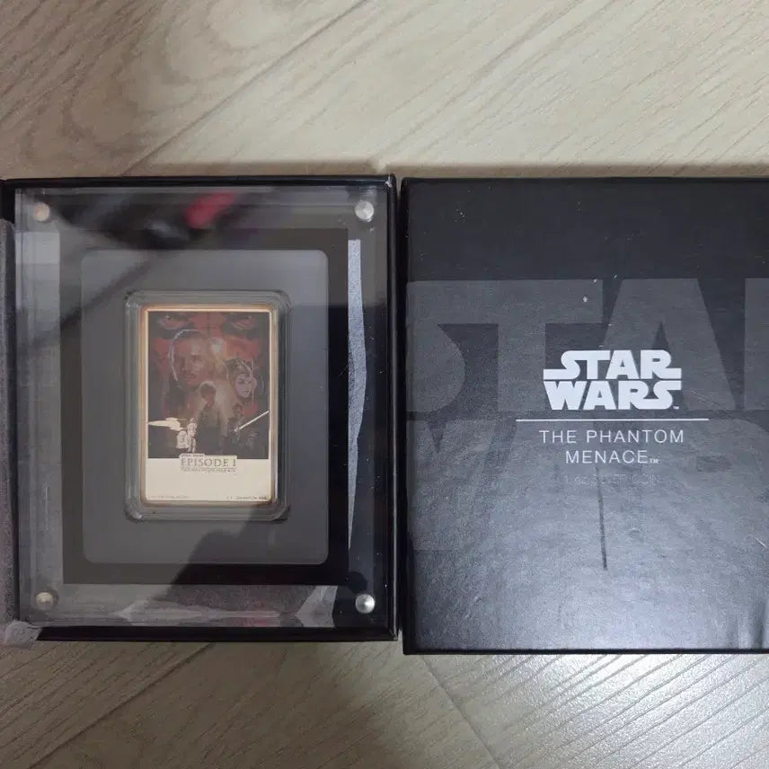 [BUNJANG] Star Wars Episode I Commemorative Silver Coin / 스타워즈 에피소드1 기념 은화