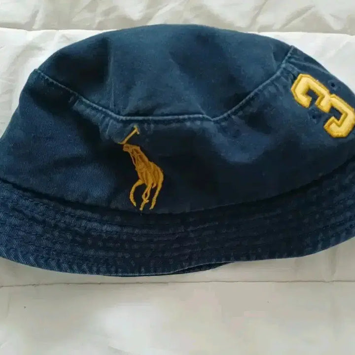 [BUNJANG] Polo Ralph Lauren Navy Bucket Hat / 폴로 랄프로렌 네이비 버킷햇,모자