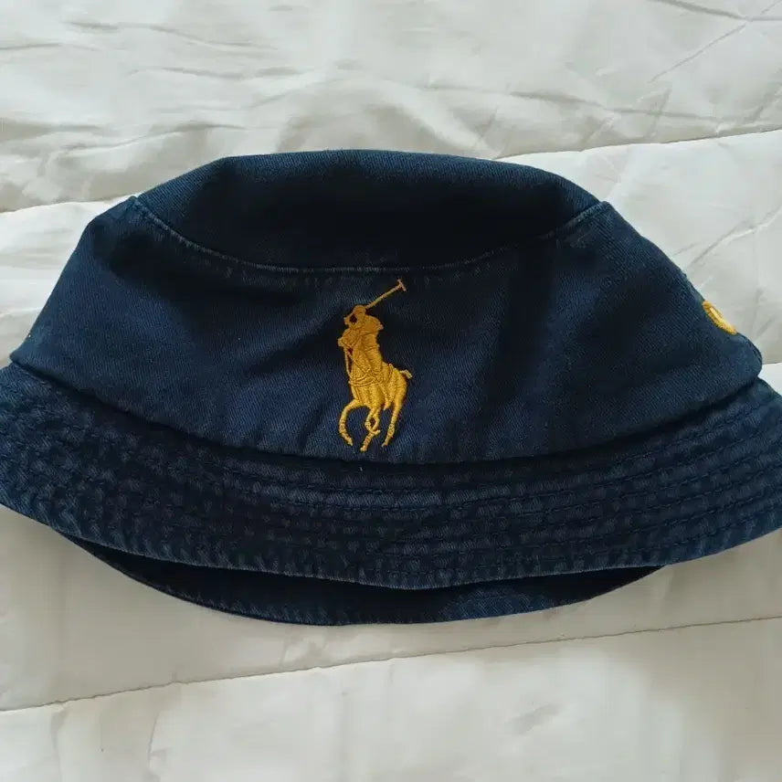 [BUNJANG] Polo Ralph Lauren Navy Bucket Hat / 폴로 랄프로렌 네이비 버킷햇,모자