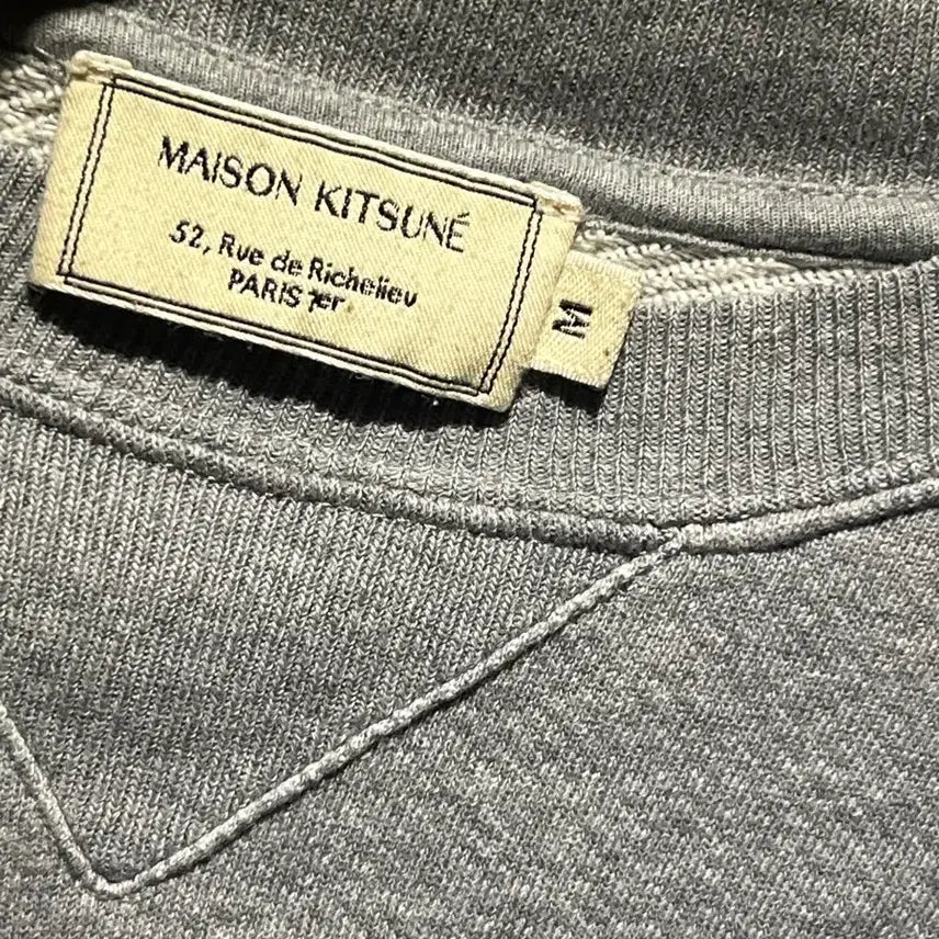 [BUNJANG] Maison Kitsuné Sweatshirt / 메종 키츠네 맨투맨 새상품 정품 m