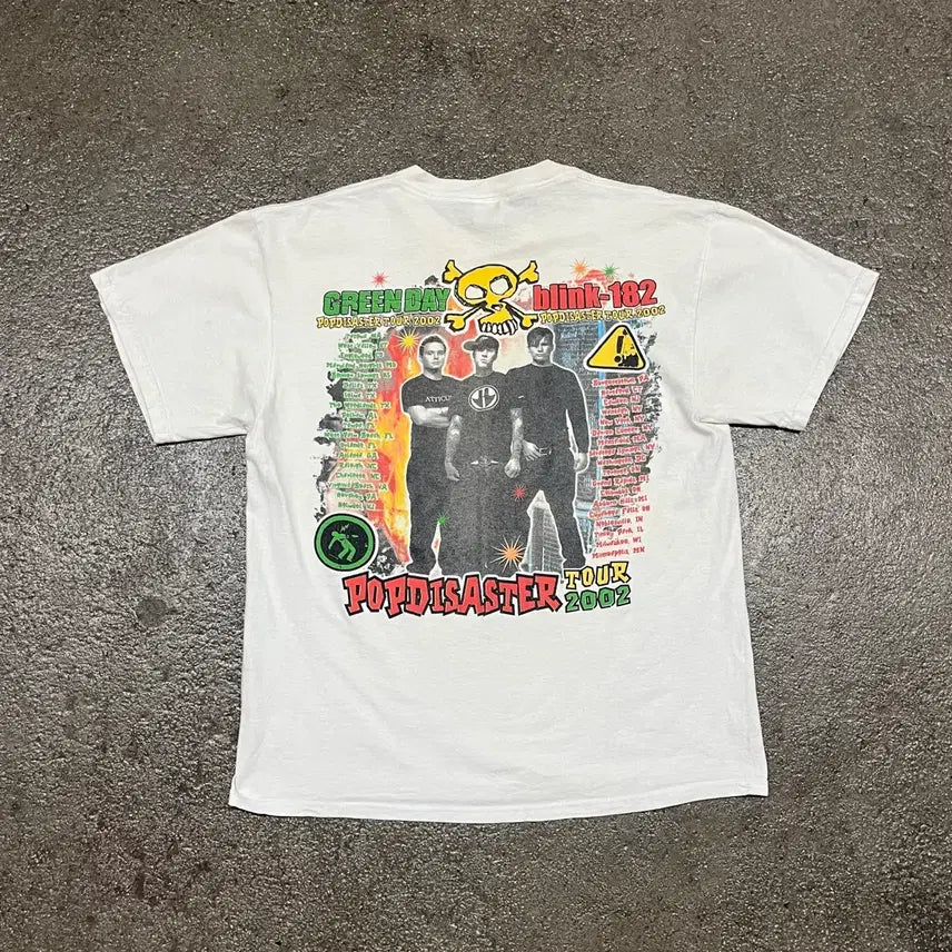 [BUNJANG] Green Day Tour T-shirt / 2002 그린데이 투어 티셔츠 (105)