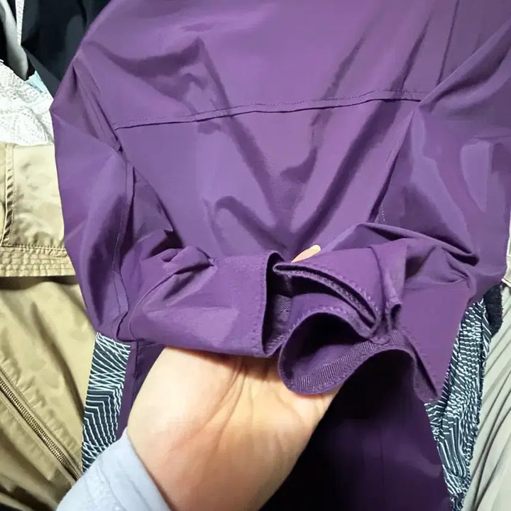[BUNJANG] Mine Purple Wrap Dress / 한섬 마인 퍼플 랩 원피스 44,55