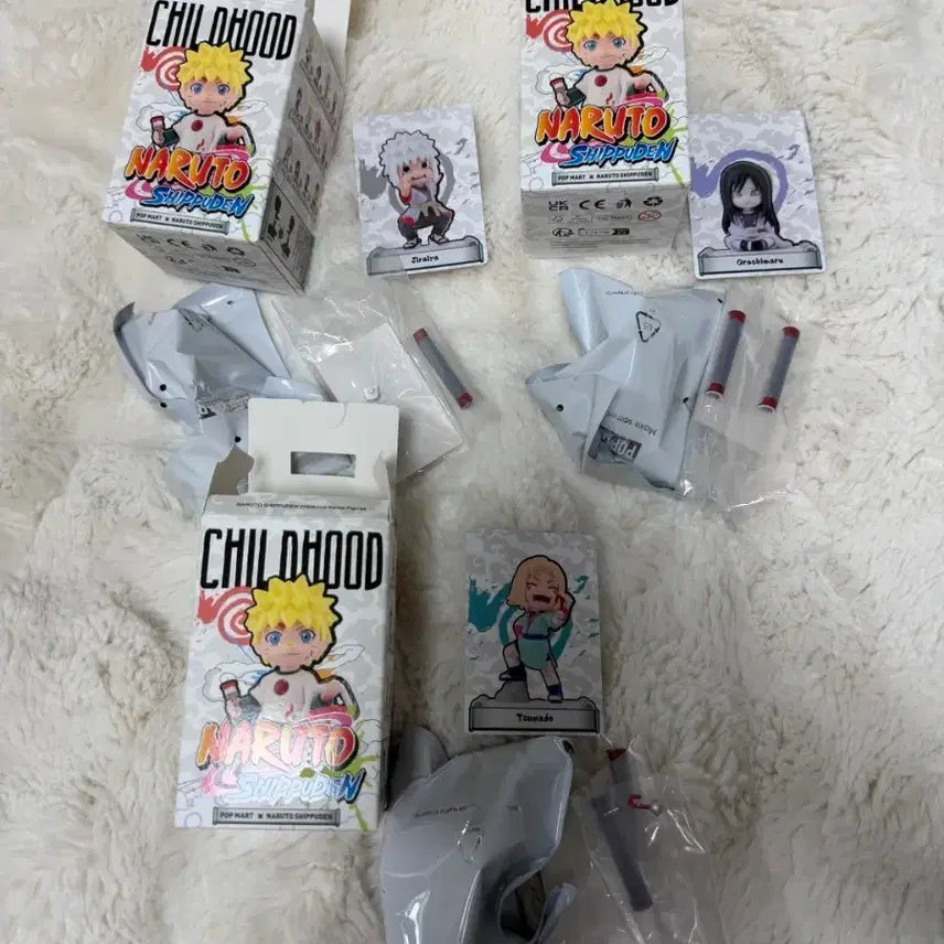 [SOLD OUT] 팝마트 나루토 유년기 치비 전설의 3닌자 일괄