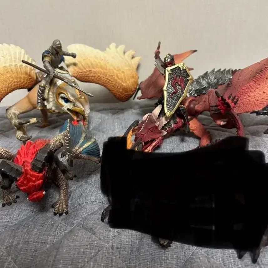 [BUNJANG] Schleich Dragon, Griffin, etc. Figures 3-Piece Bundle Set / 슐라이히 피규어(드래곤, 그리폰 등)3종 일괄