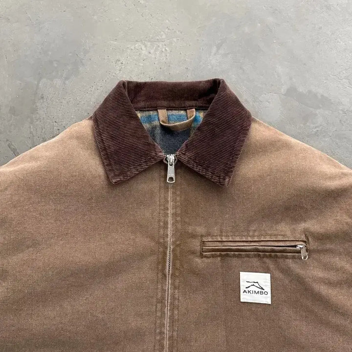 [BUNJANG] AKIMBO CLUB Layton Work Jacket L / 아킴보 클럽 layton 워크 자켓 L