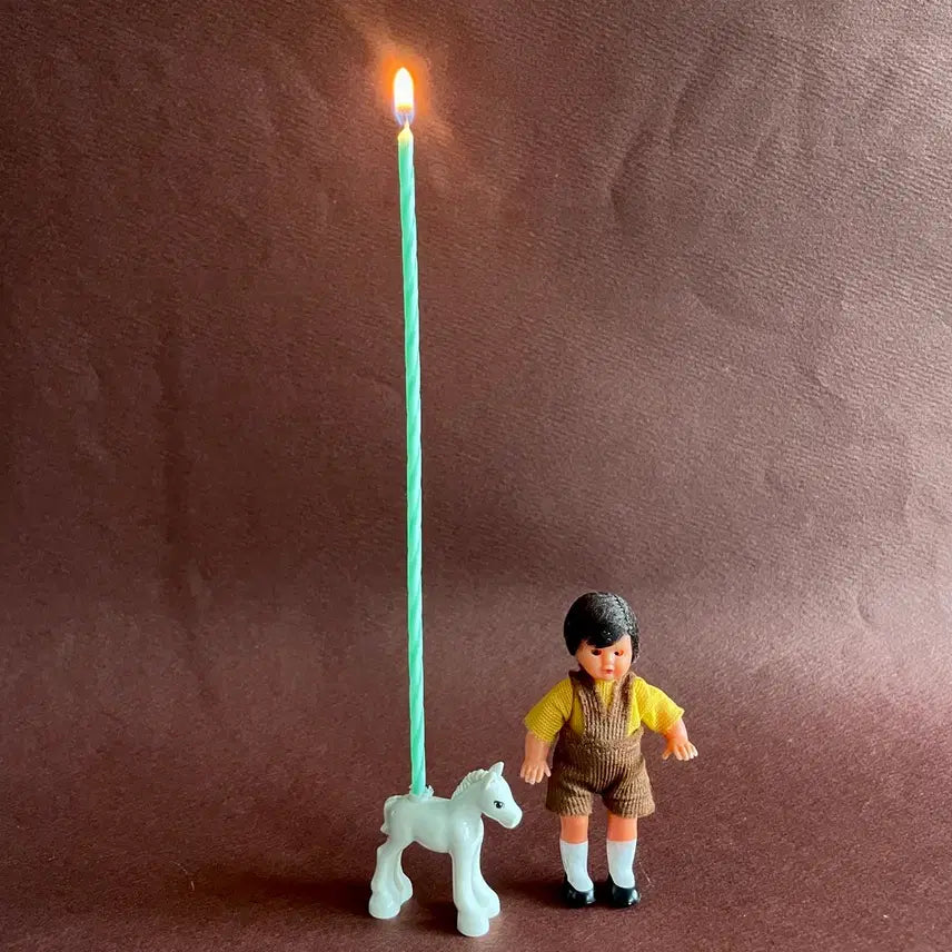 [BUNJANG] Vintage White Horse Cake Topper &amp; Figurine / 빈티지 화이트 호올스 케이크토퍼,빈티지피규어