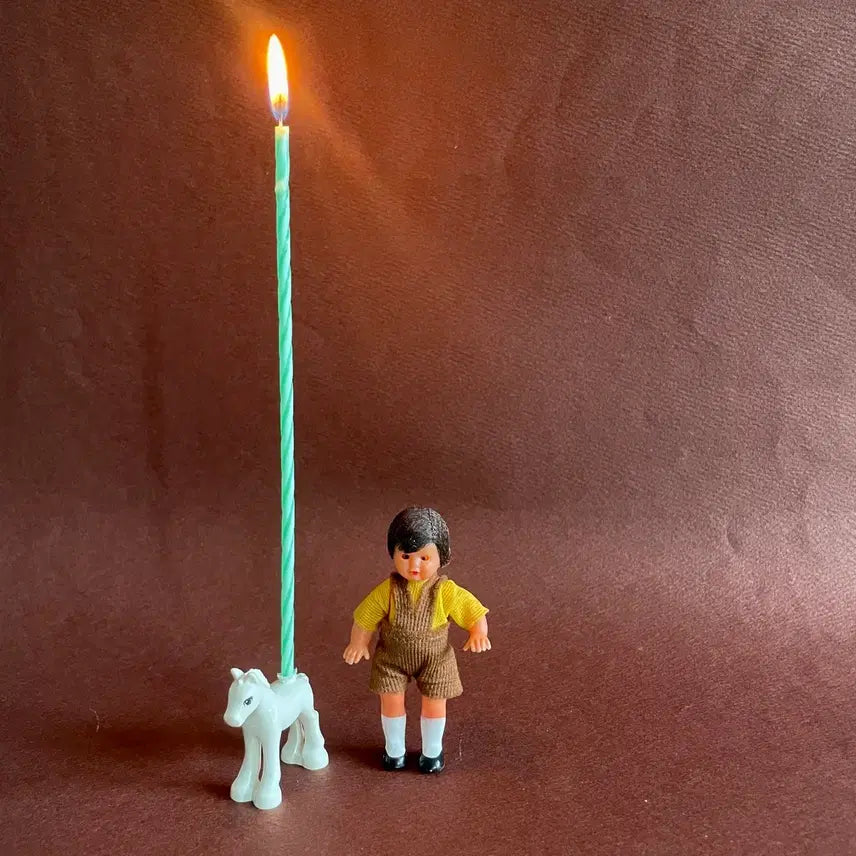 [BUNJANG] Vintage White Horse Cake Topper &amp; Figurine / 빈티지 화이트 호올스 케이크토퍼,빈티지피규어