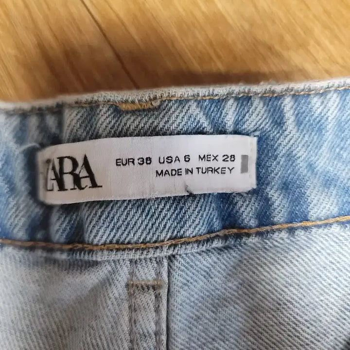 [BUNJANG] ZARA 배기 데님 팬츠 / ZARA  배기청바지 EUR38