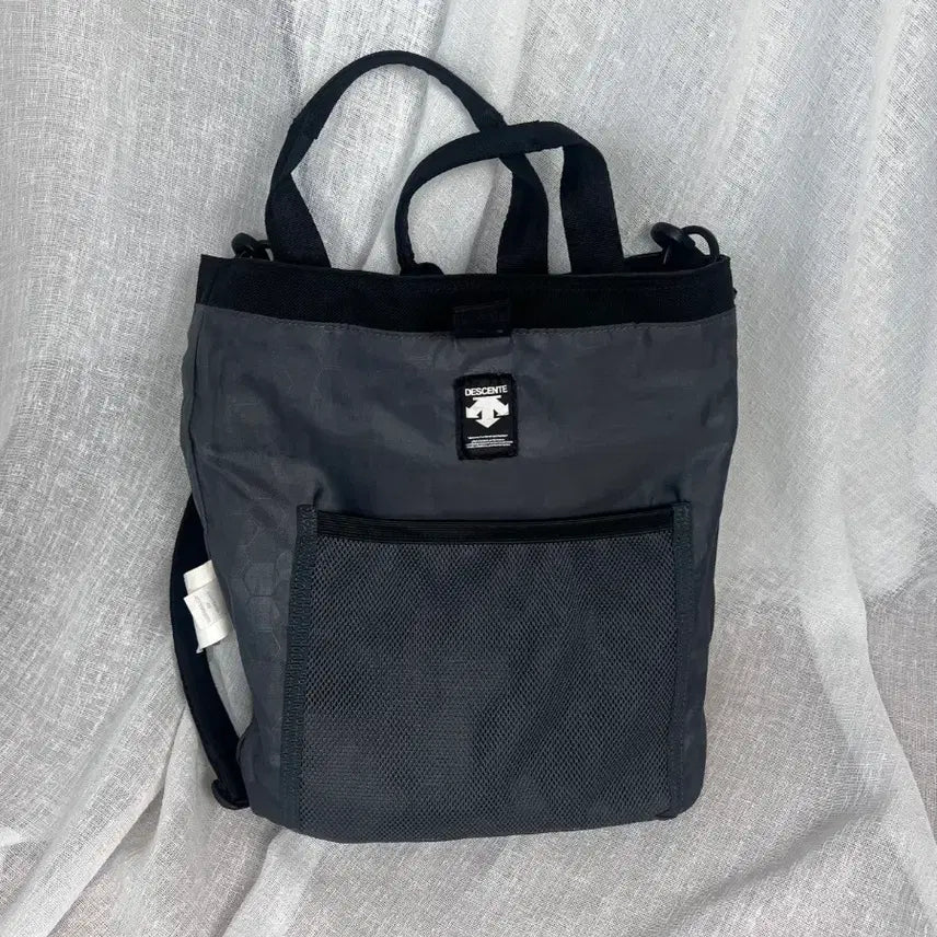 [BUNJANG] Descente Athletic Backpack Set / 데상트 애슬레틱 백팩 + 보조가방(신주머니)세트