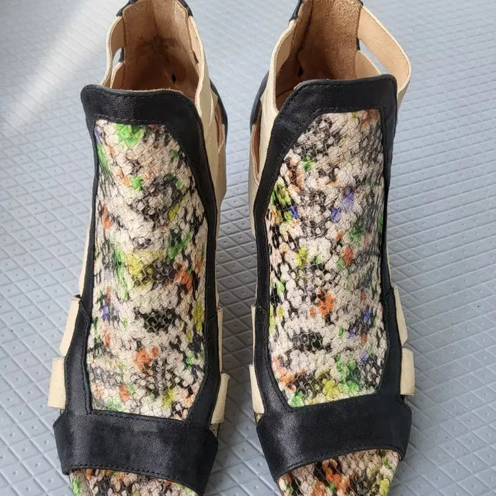 [BUNJANG] La Bottega di Lisa Open Toe Heels / La Bottega di Lisa 오픈토 힐