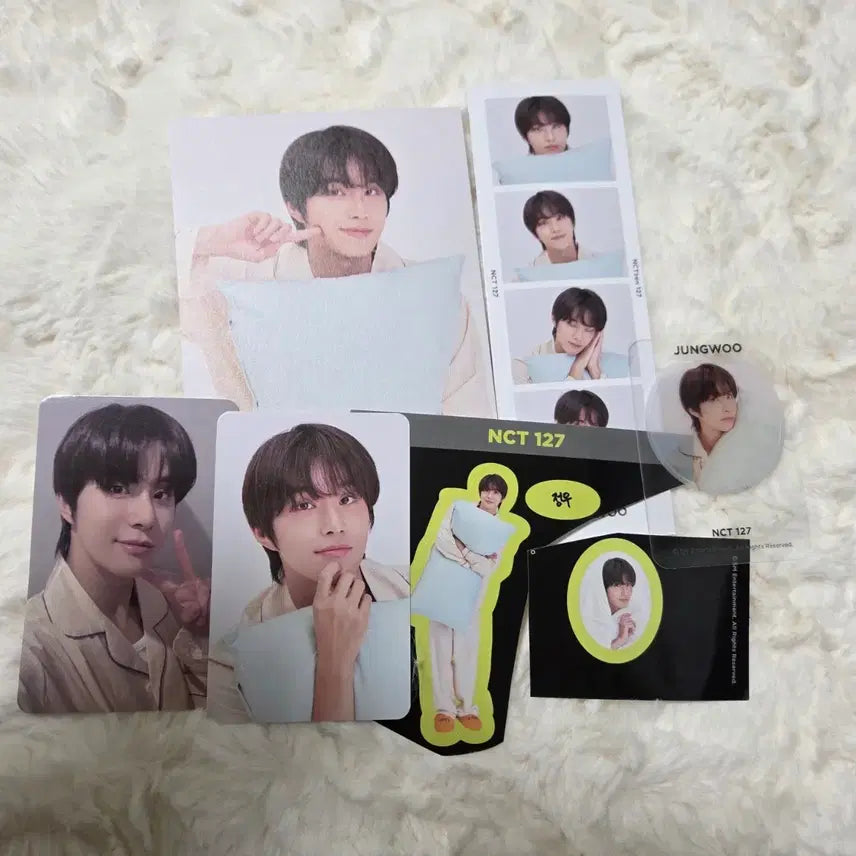 [SOLD OUT] nct 127 정우 팬클럽 키트 포카 양도 분철 엔시티