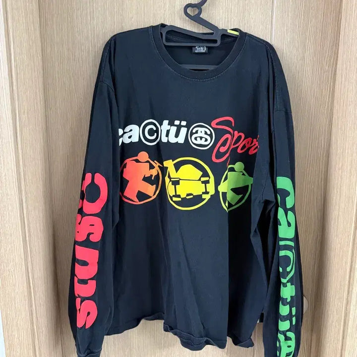 [BUNJANG] Stussy CPFM Embossed Long Sleeve XL / (XL)스투시 CPFM 엠보싱 스포츠 긴팔 팝니다