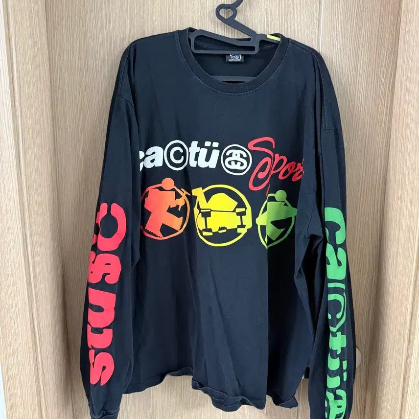 [BUNJANG] Stussy CPFM Embossed Long Sleeve XL / (XL)스투시 CPFM 엠보싱 스포츠 긴팔 팝니다