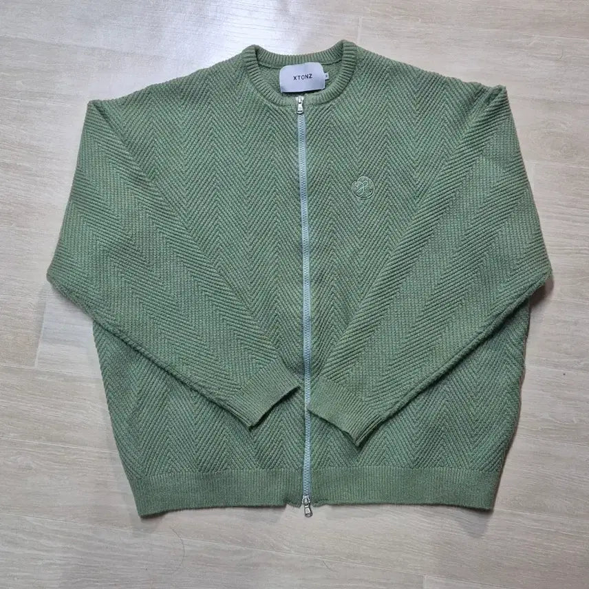 [BUNJANG] XTONZ Dunston Knit Zip-up / XTONZ 엑스톤즈 니트 집업