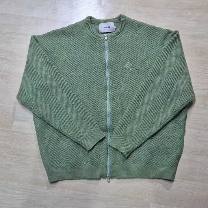 [BUNJANG] XTONZ Dunston Knit Zip-up / XTONZ 엑스톤즈 니트 집업