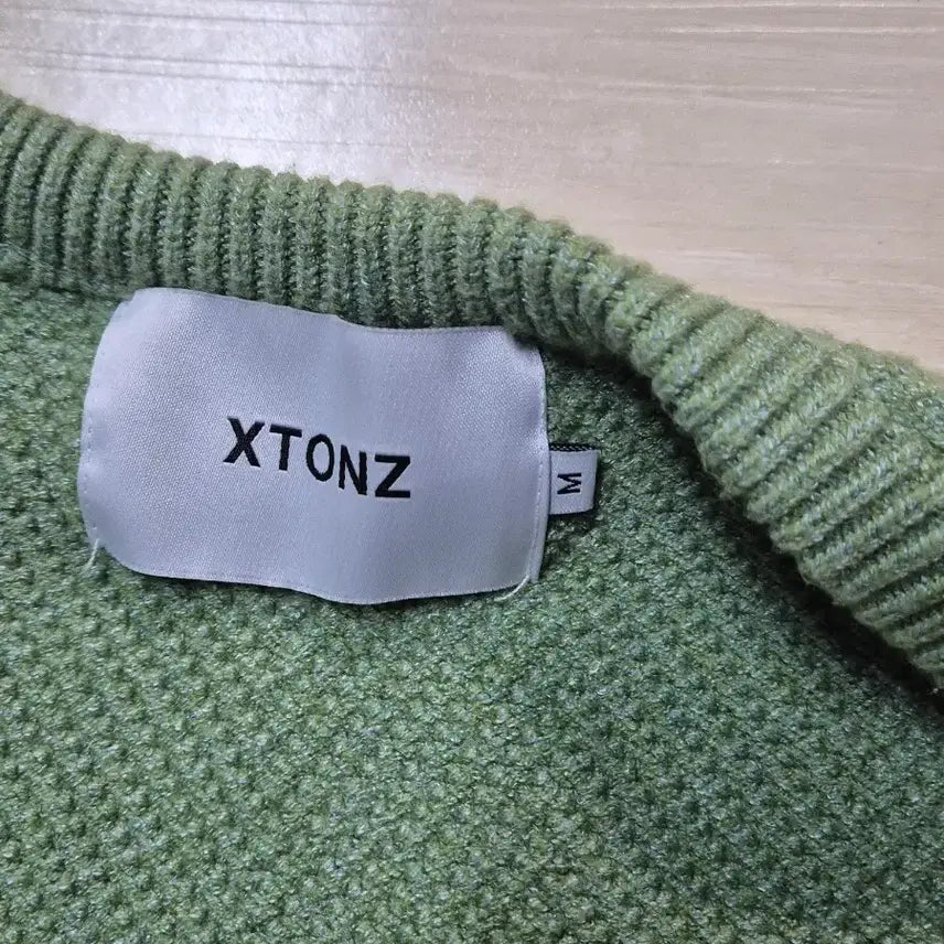 [BUNJANG] XTONZ Dunston Knit Zip-up / XTONZ 엑스톤즈 니트 집업
