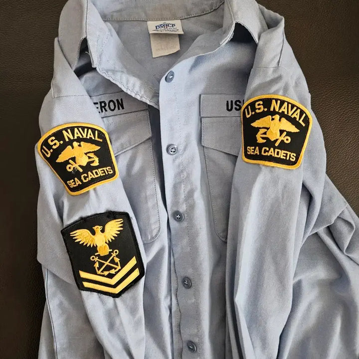 [BUNJANG] DSCP U.S. Navy Uniform Shirt / 4/28까지)DSCP 미국 해군 제복 셔츠