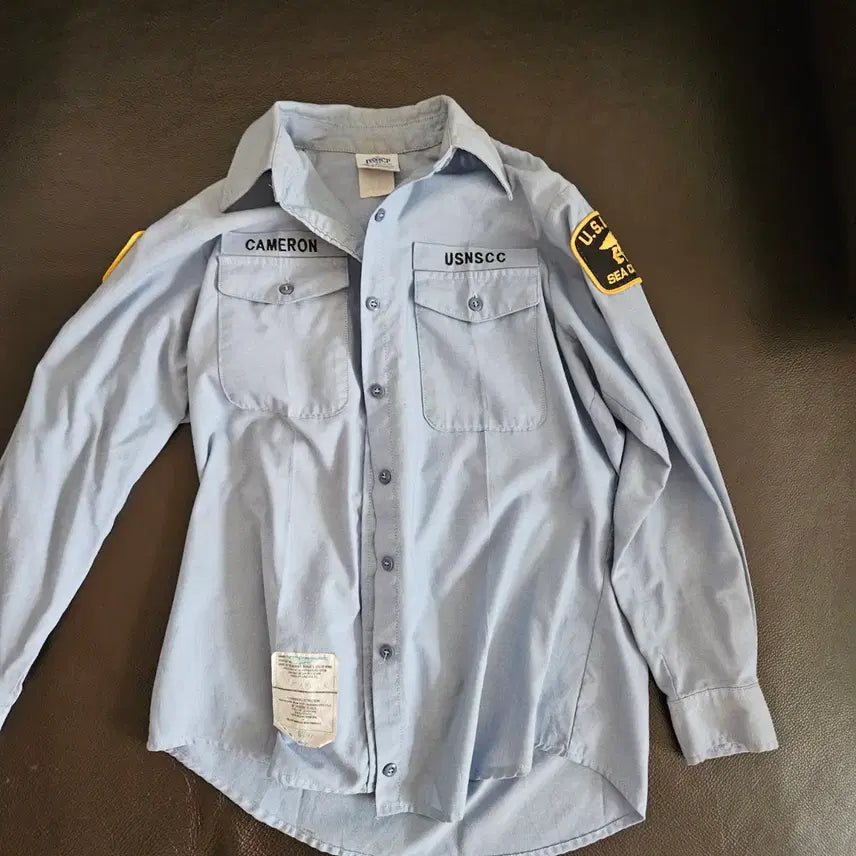 [BUNJANG] DSCP U.S. Navy Uniform Shirt / 4/28까지)DSCP 미국 해군 제복 셔츠