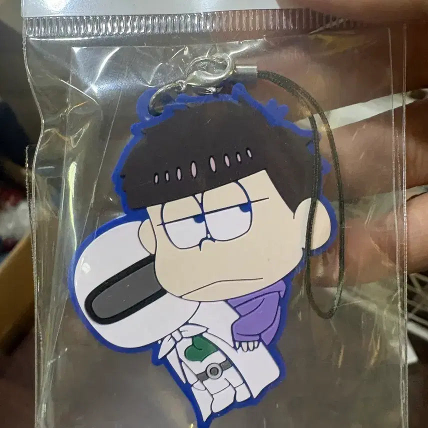 [BUNJANG] Osomatsu-san Ichimatsu Rubber Strap / 오소마츠상 이치마츠 러버 스트랩