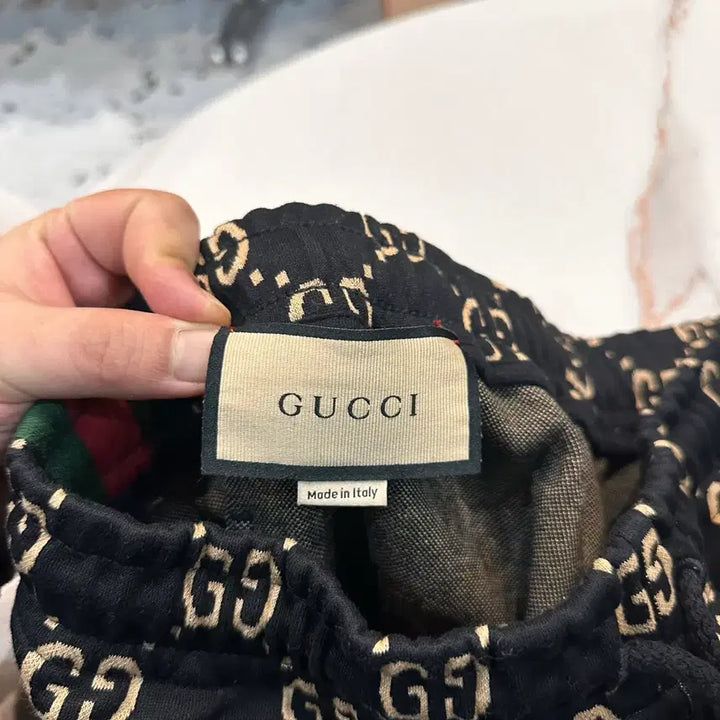 [BUNJANG] Gucci Jacquard Shorts L / 신형 구찌 자카드 반바지 L