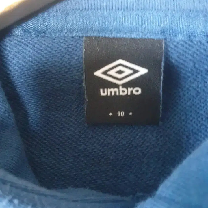 [BUNJANG] Umbro Blue Hoodie / 엄브로 블루 후드티