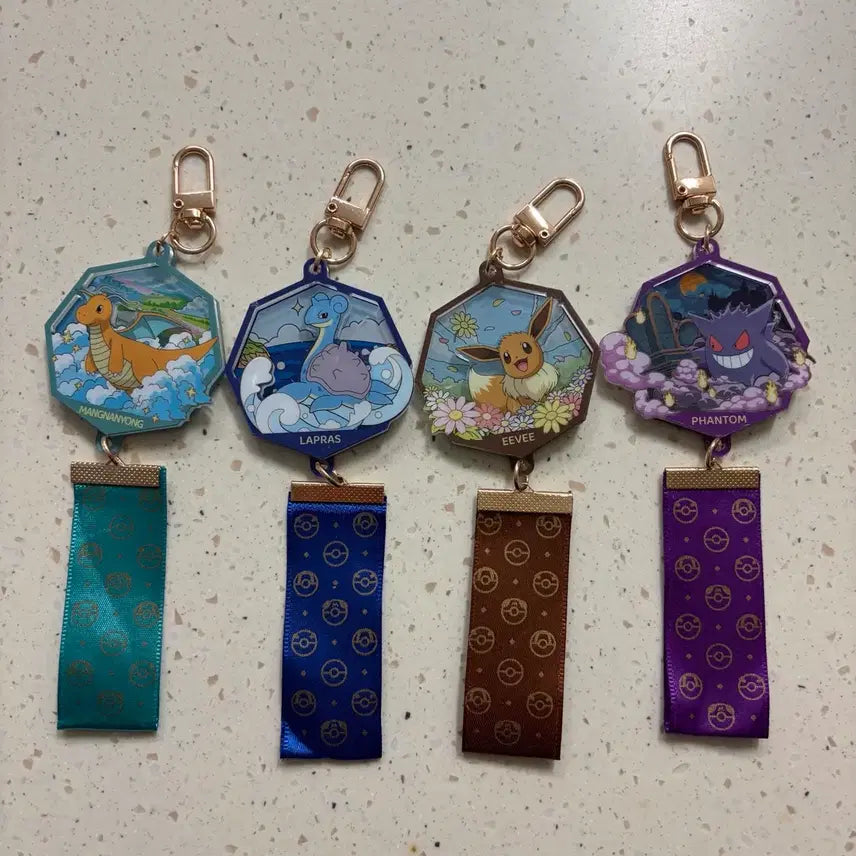 [BUNJANG] Pokemon Diorama 3D Keyring / 포켓몬 디오라마 입체 키링 포켓몬스터