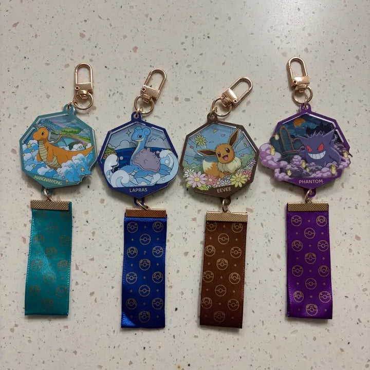 [BUNJANG] Pokemon Diorama 3D Keyring / 포켓몬 디오라마 입체 키링 포켓몬스터