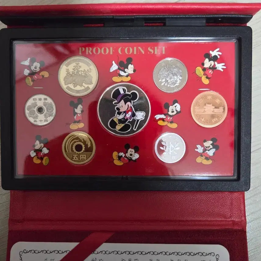 [BUNJANG] Mickey Mouse Birth Commemorative Coin Set / 미키마우스 탄생 기념 주화 세트