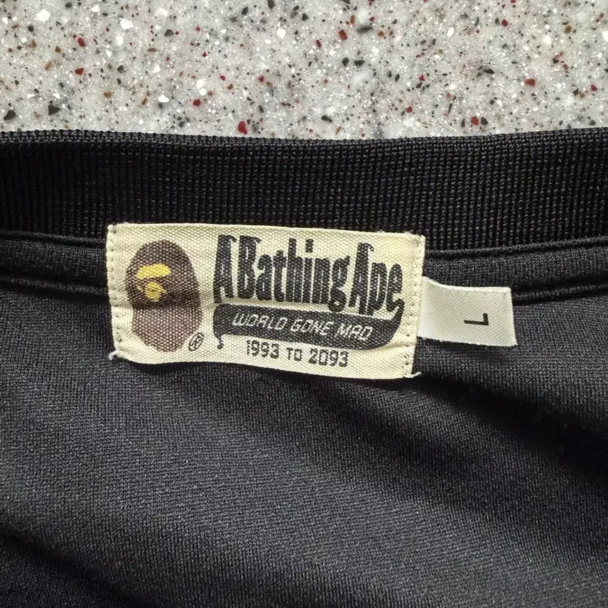 [BUNJANG] BAPE Shark Performance Long Sleeve T-Shirt / (L)베이프 샤크 블랙 기능성 긴팔티 팝니다