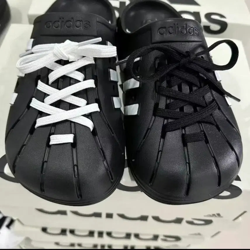[SOLD OUT] 아디다스 클로그 검정 245mm(새상품) 박스x
