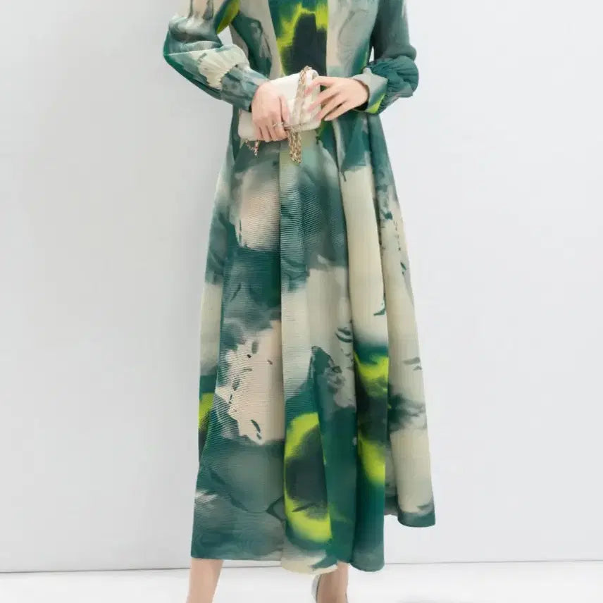 [BUNJANG] Pleated Dress / 주름옷 원피스