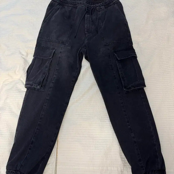 [SOLD OUT] 준지(juun.j) 흑청 조거 바지(46)