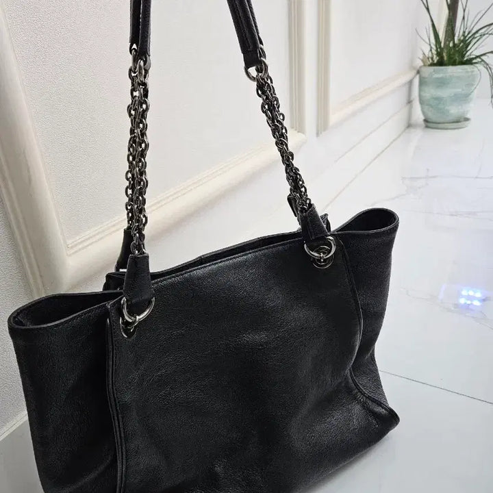 [BUNJANG] Daks Leather Shoulder Bag Black / 닥스 숄더백