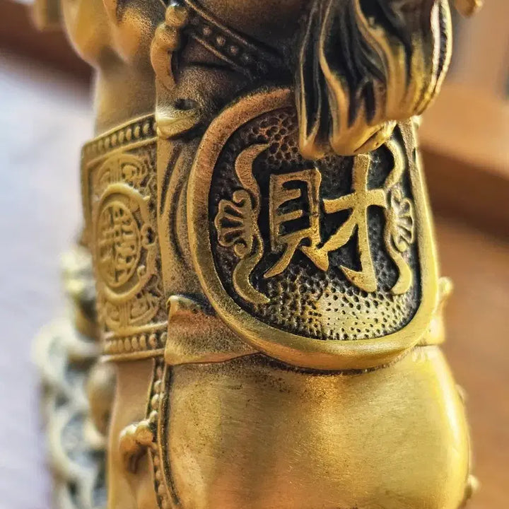 [BUNJANG] Brass Double Horse Ornament / [개운템] 고퀄 황동 쌍마 말 장식품 (재물운/사업운 상승/개운템)