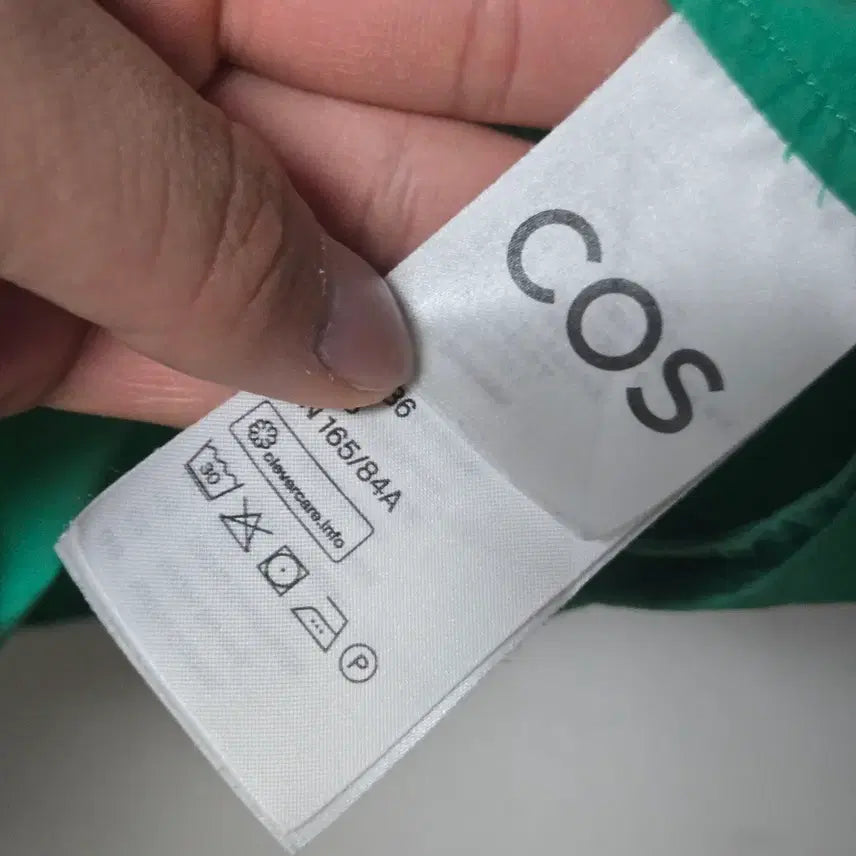 [BUNJANG] COS Cotton Short Sleeve Shirt / 코스 코튼 반팔셔츠/ 여성 셔츠/ 여성 블라우스