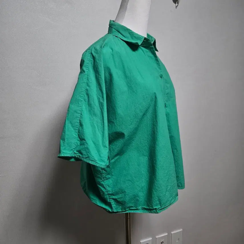 [BUNJANG] COS Cotton Short Sleeve Shirt / 코스 코튼 반팔셔츠/ 여성 셔츠/ 여성 블라우스