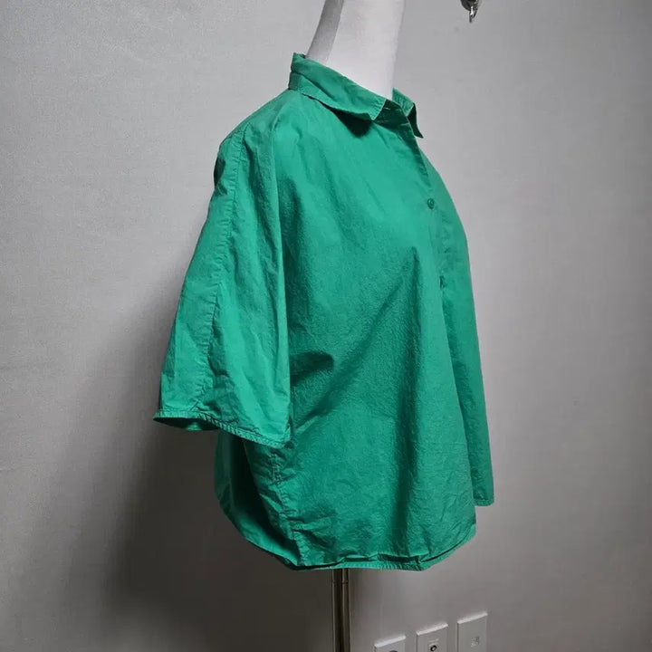 [BUNJANG] COS Cotton Short Sleeve Shirt / 코스 코튼 반팔셔츠/ 여성 셔츠/ 여성 블라우스