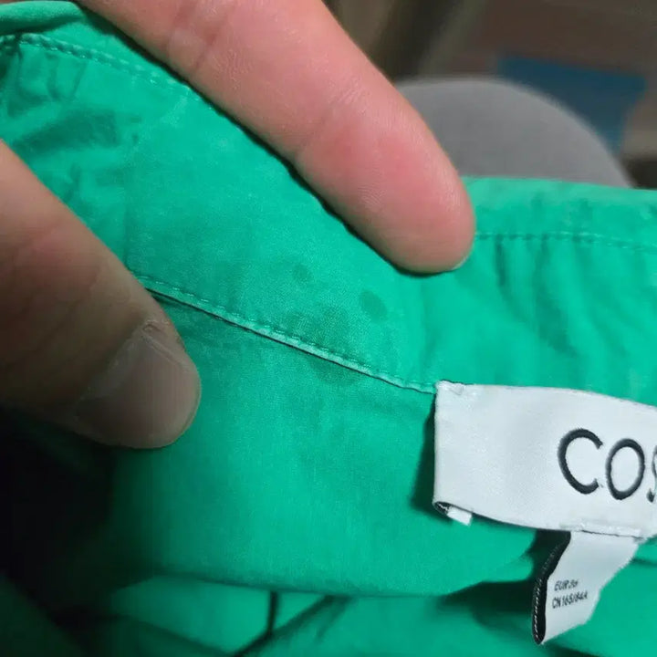 [BUNJANG] COS Cotton Short Sleeve Shirt / 코스 코튼 반팔셔츠/ 여성 셔츠/ 여성 블라우스