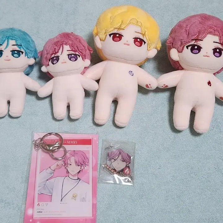 [BUNJANG] Lord of Heroes Joshua Plush Doll &amp; Keyring / 로드오브히어로즈 조슈아 솜인형, 키링