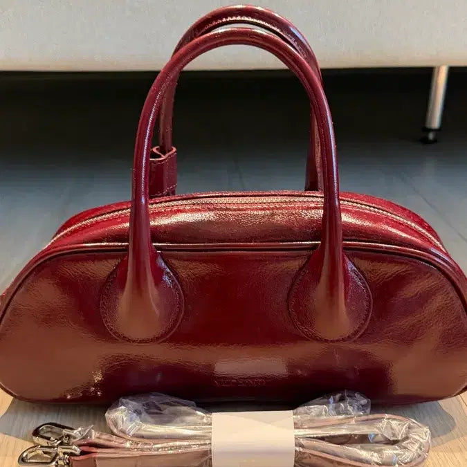 [BUNJANG] Angelo Bianco Amang Bag Burgundy / 안젤로비안코 아망백