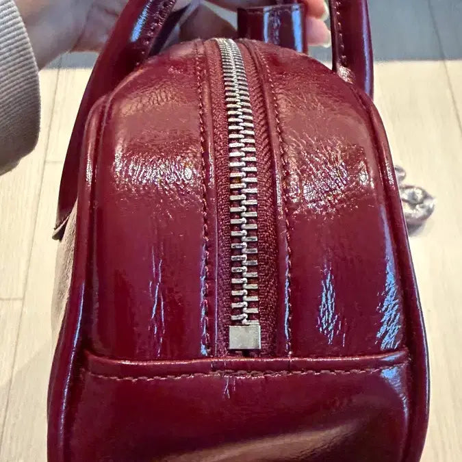 [BUNJANG] Angelo Bianco Amang Bag Burgundy / 안젤로비안코 아망백