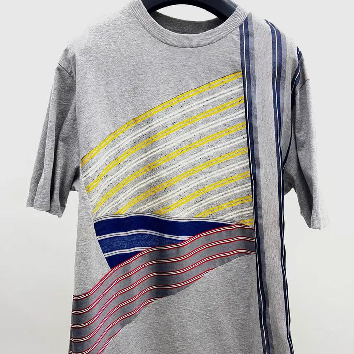 [BUNJANG] System Homme One-Point T-Shirt (Grey, Size 95) / 시스템옴므 반팔티