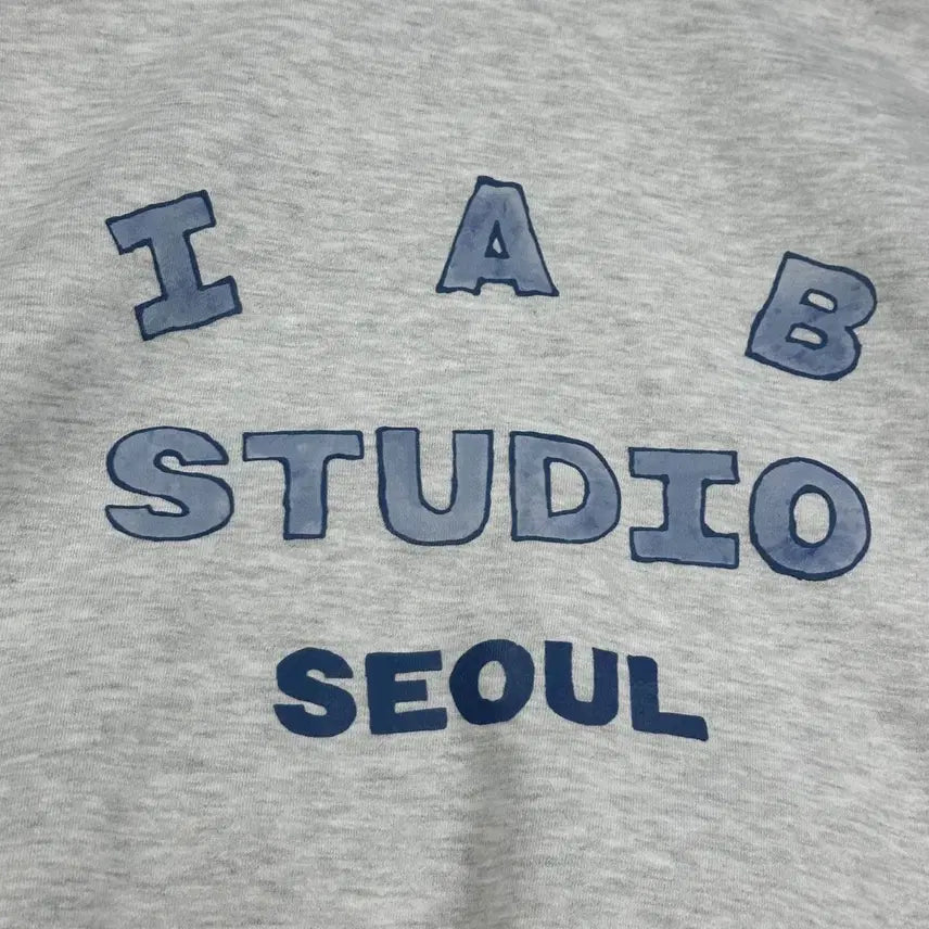 [SOLD OUT] (M) 아이앱스튜디오 서울 백로고 베이직 후드티 오트밀