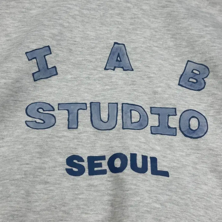 [SOLD OUT] (M) 아이앱스튜디오 서울 백로고 베이직 후드티 오트밀