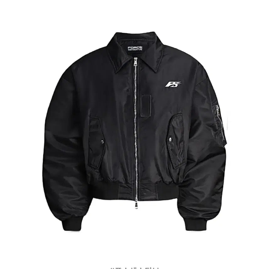 [BUNJANG] Post Sensitive Nylon Bomber Jacket Size 2 / (1회착 우체국 택포가격) 포스센스티브 나일론 봄버 마원 2사이즈